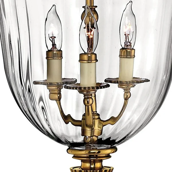 Hinkley Lighting 3613PW Cambridge Foyer Pendant Light, Pewter