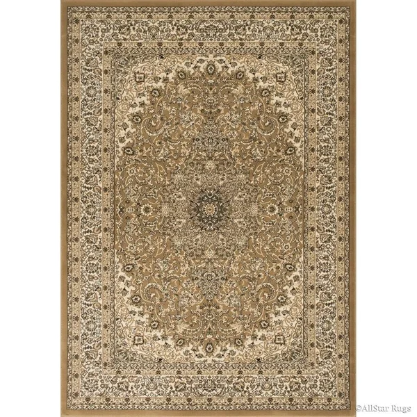 Allstar Beige/ Berber Dense High Pile Persian Rug - 9& 3x22 x 6& 6x22