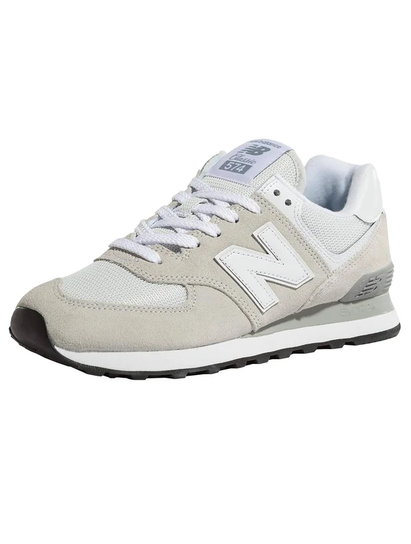 New Balance 574-WHITE-7
