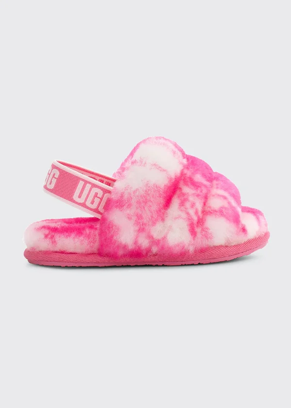Toddler Fluff Yeah Marble Pink, 9
