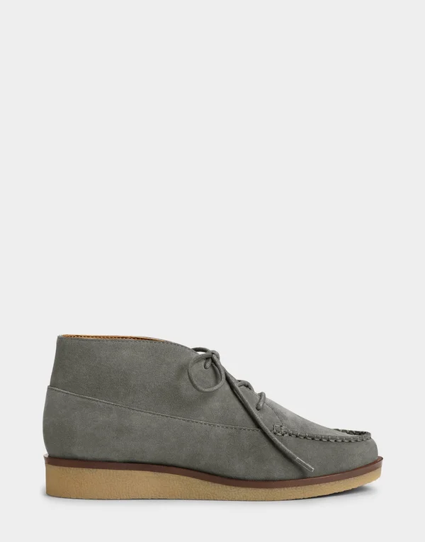 Aerosoles Women's Greenhouse Chukka Boot, Size: 5, Grey Genuine Suede