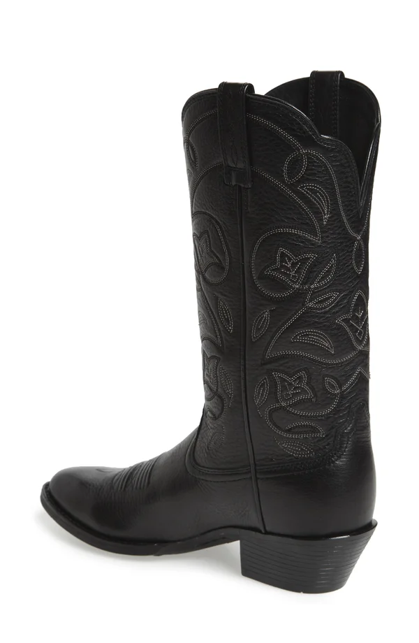 Ariat Heritage Western R-Toe 7.5 Women's Black