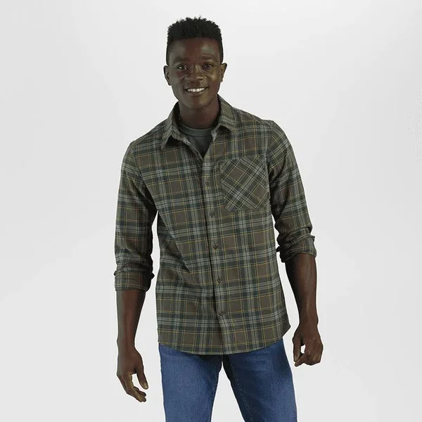 Outdoor Research Kulshan Flannel Shirt - Men's Hazelwood - XL