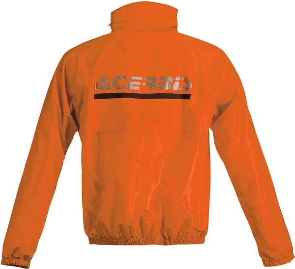 Acerbis Logo Rain Suit - black-orange, Size Xs