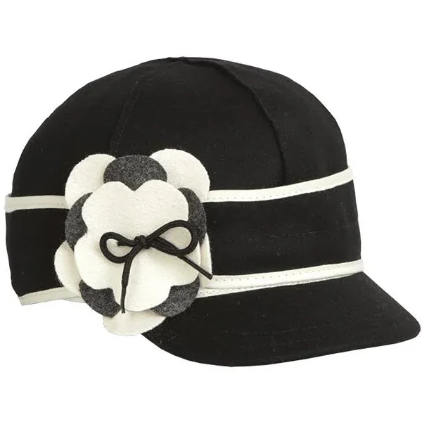 Stormy Kromer The Petal Pusher Cap Merlot/Charcoal 6 7/8