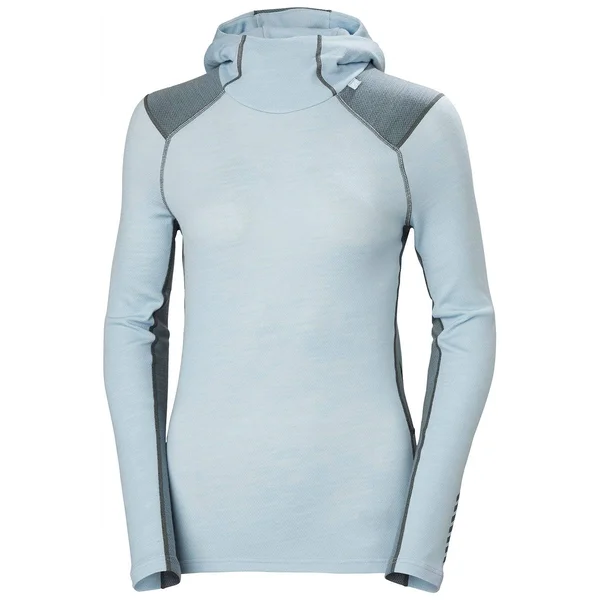 Helly Hansen Lifa Merino Midweight Women's Hoodie - Grey - EU Xs