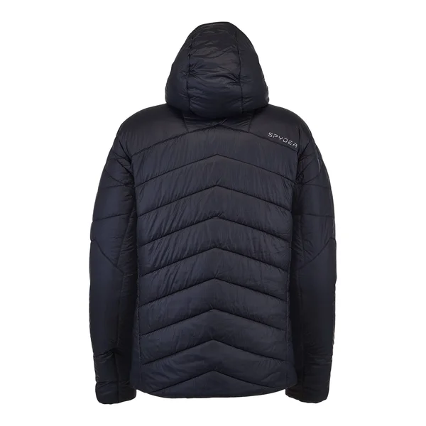 Spyder Glissade Hoodie Insulator Jacket Men's, Ebony, M