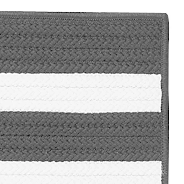 Colonial Mills Bayamo Runner Black Rug - 2 ft x 6 ft Runner