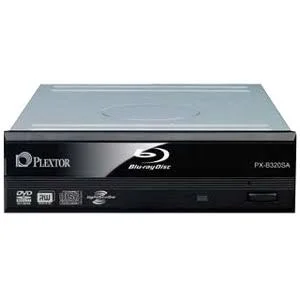 Plextor PX-B320SA - DVD盧W (盧 DL) - DVD-RAM, BD-ROM drive - internal - Serial ATA - 48x (CD), 16x (DVD), 8x (BD) 48x (CD)