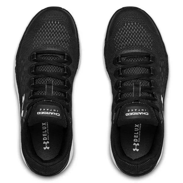 Under Armour Women's Charged Intake 4 Running Shoes - Black, 5