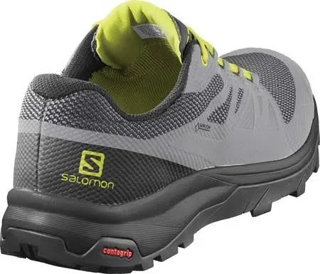 Salomon Men's Outline GTX Hiking - Alloy/Black/Evening Primrose