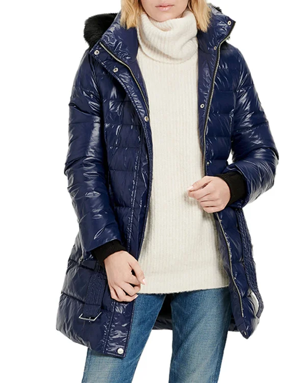 Ugg Women's Valerie Belted Down Coat Polyester - Size XL