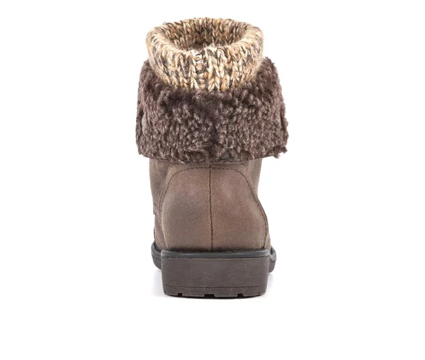 Cliffs by White Mountain Duena Women's Combat Boots - Size: 8.5 Wide, Brown
