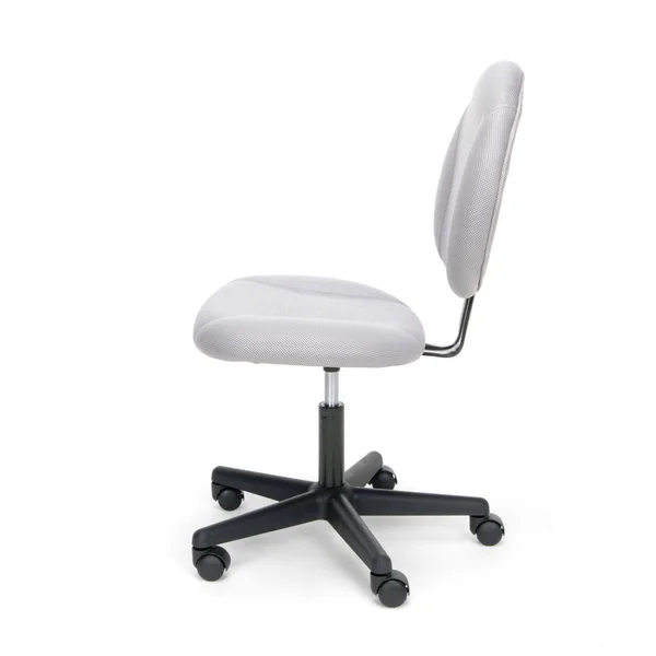 Ofm Basic Upholstered Adjustable Office Chair with Wheels, Black