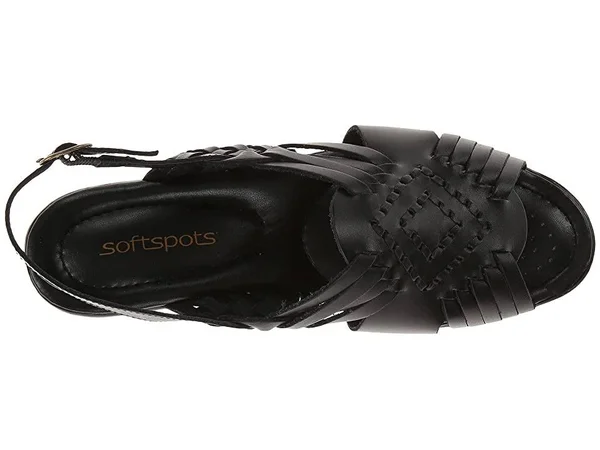Women's Softspots Tela, Size: 8, Black