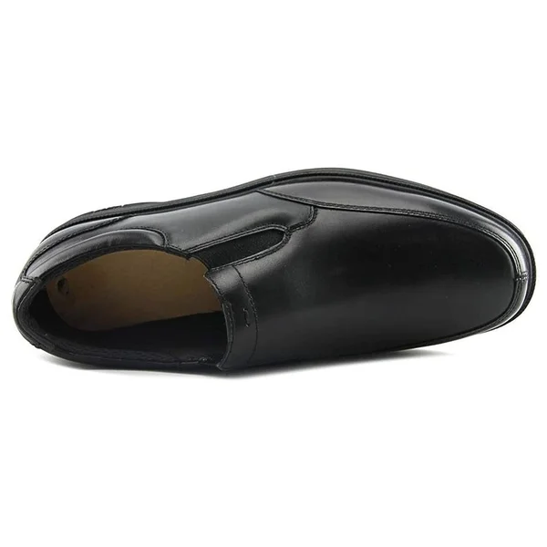 Men's Nunn Bush Myles St. Moc Toe Slip On, Size: 13, Black