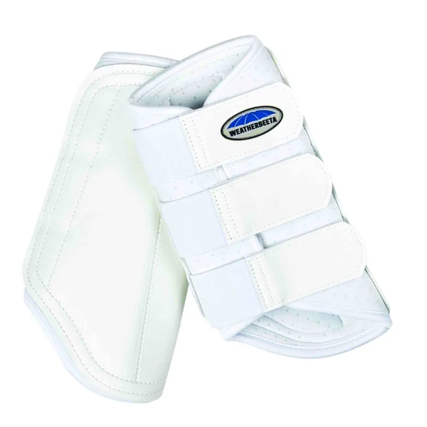 Weatherbeeta Prime Single Lock Brushing Boots - White Pony