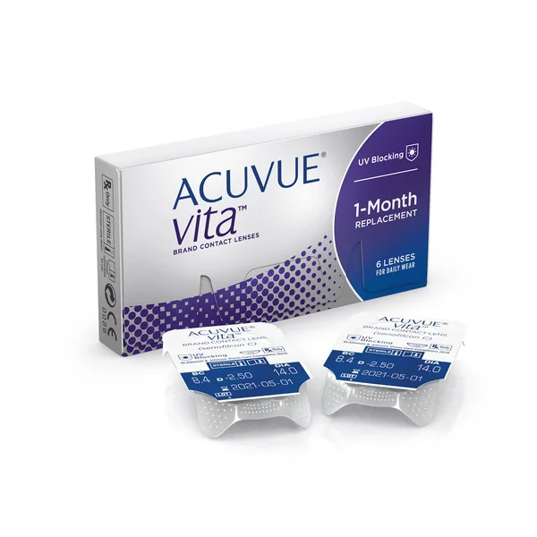Acuvue Vita Brand Contact Lenses - 6 Pack
