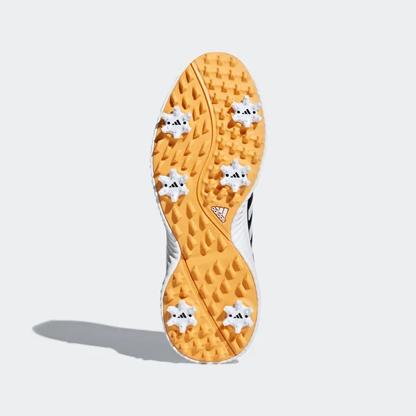 Adidas Women's Response Bounce Golf Shoes Black/White/Gold, M, 6