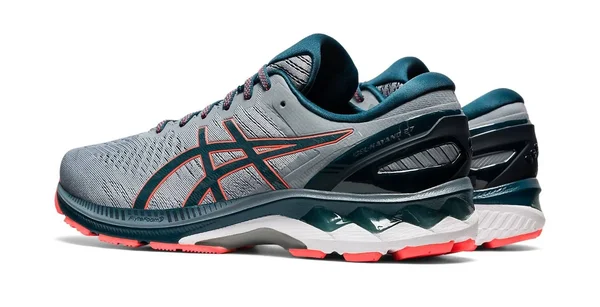Asics Men's Gel-Kayano 27 Running Shoes Size 8 Sheet Rock/Magnetic Blue