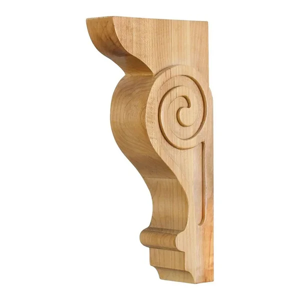 Hardware Resources Cor25-1ald Transitional Scrolled Corbel