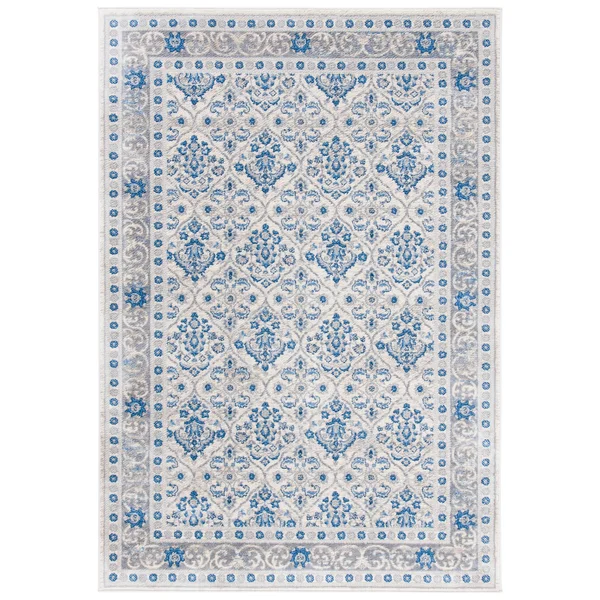 Safavieh Brentwood Naomh Geometric Area Rug, Beige/Navy, 8& x 10&