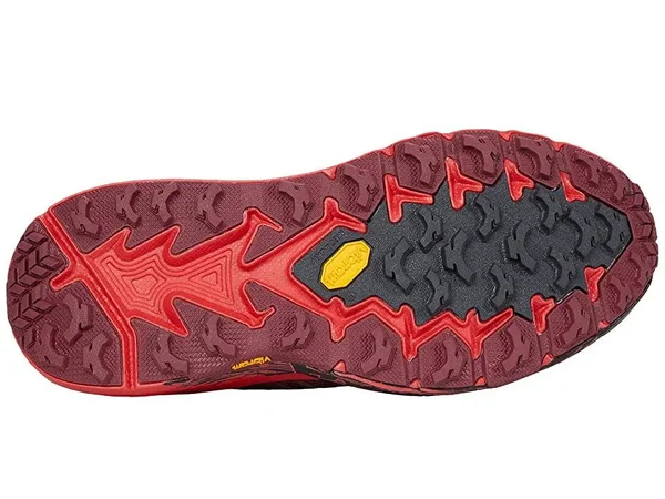 Hoka One One Men's Speedgoat 4 - 8.5 - Cordovan, High Risk Red