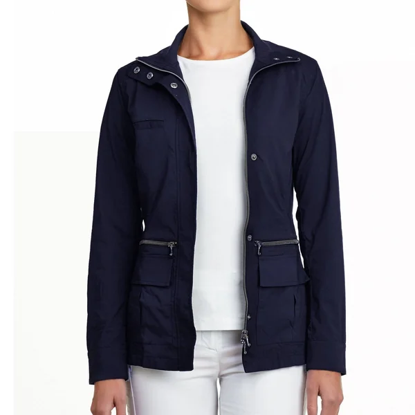 Anatomie Kenya Jacket in Navy - Size Medium, Bandier