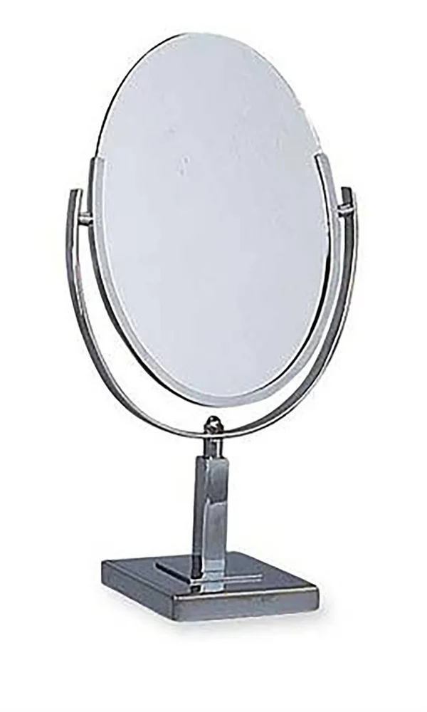 SSWBasics Countertop Mirror - Oval Tilting
