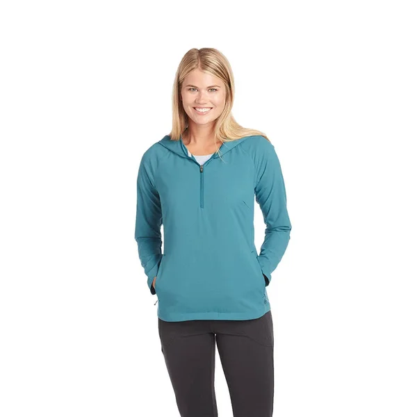Kuhl Bandita 1/2 Zip Pullover Women's - Lagoon, Size S