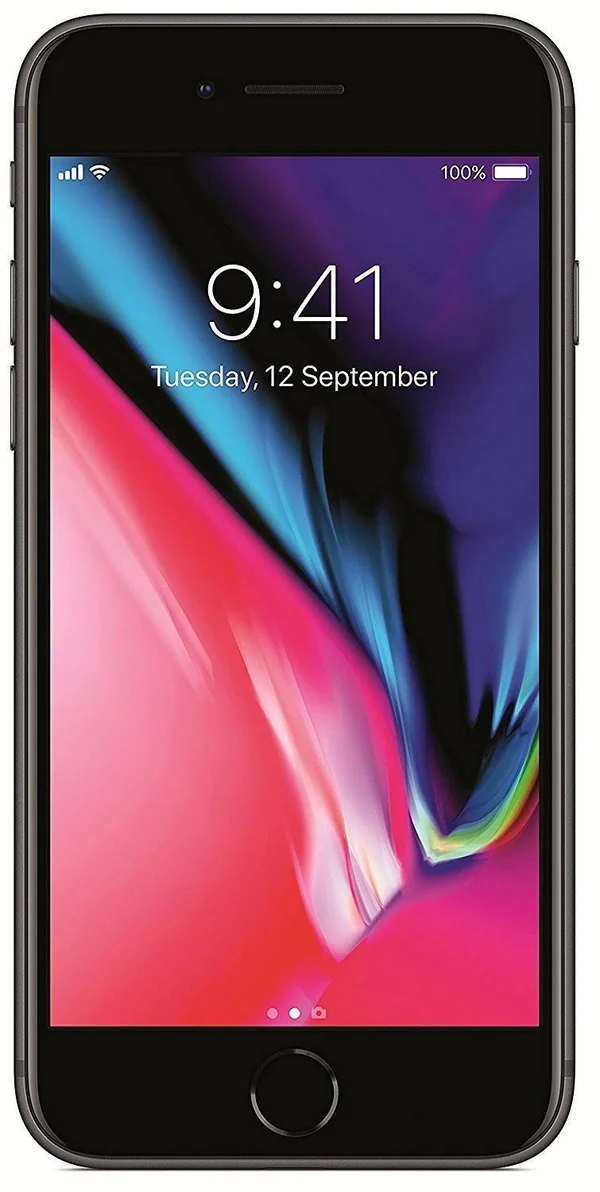 Apple iPhone 8 - Fully Unlocked, 256gb - Space Gray (Refurbished)