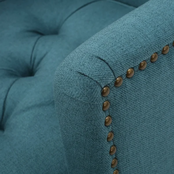 Christopher Knight Home Malone Beige Club Chair - Blue
