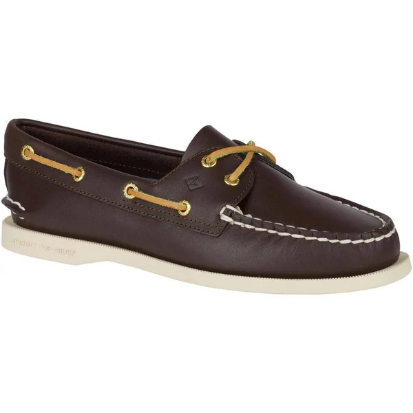 Men's Gold Cup Authentic Original 2-Eye Croc Embossed Boat Shoe 8