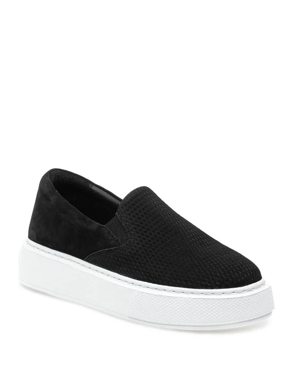J/Slides Delia Leather Sneaker, 7.5, White Multi