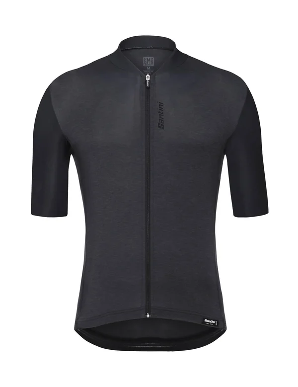 Santini 365 CLASSE Short Sleeve Jersey - M - Black