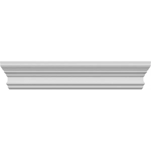 134 inch Bottom Width x 137 1/4 inch Top Width x 5 1/2 inchh x 1/2 inchp Seville Crosshead