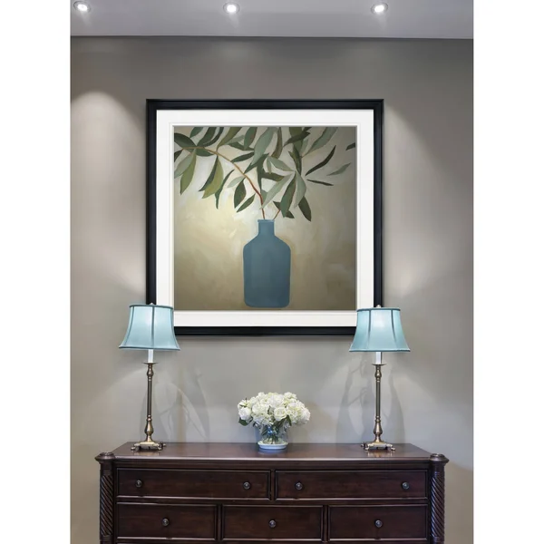 Greenery Still Life V -Framed Giclee Print - 22X22