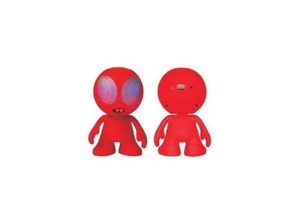 Supersonic Bluetooth Alien Portable Speaker (Red)