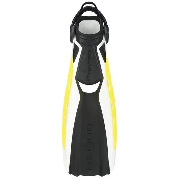 Aqua Lung Phazer Fins White Yellow, Regular