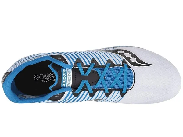 Saucony Vendetta 2, White/Blue, 12.5