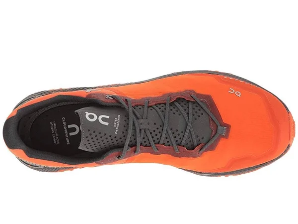 on Men's Cloudventure Peak Running Shoes Flame, Shadow 12