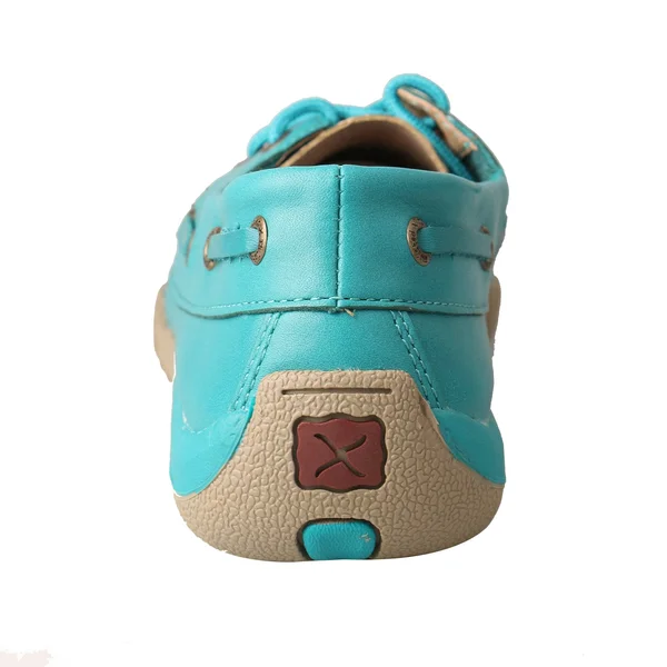 Twisted x Women's Driving Moc Wdm0058 Turquoise/Leopard