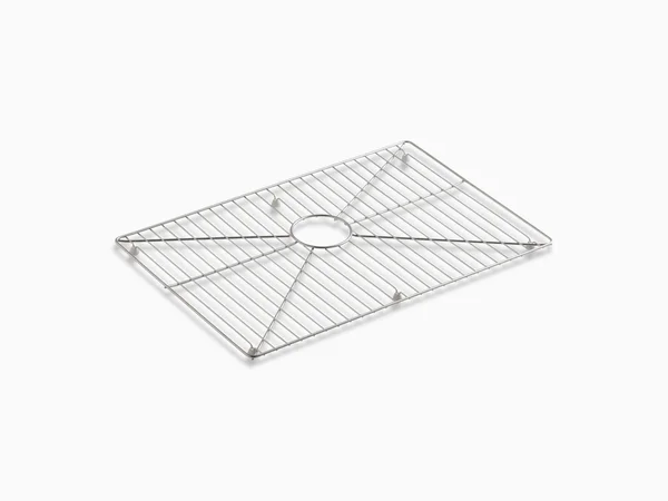 KOHLER K-6466-ST Vault /Strive Stainless Steel Sink Rack - 26x22 X 16-11/16x22 for 30x22 Single-Bowl Apron-Front Sink - Stainless
