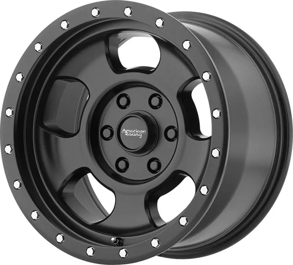 American Racing AR969 Ansen Off Road Satin Black 17x9 5x5 -12mm (