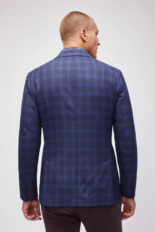 Bonobos Unconstructed Italian Wool Blazer - Blue - Formal Jackets