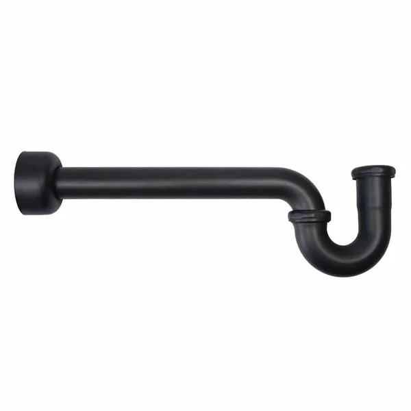 Native Trails DR560-MB Decorative P-Trap - Matte Black