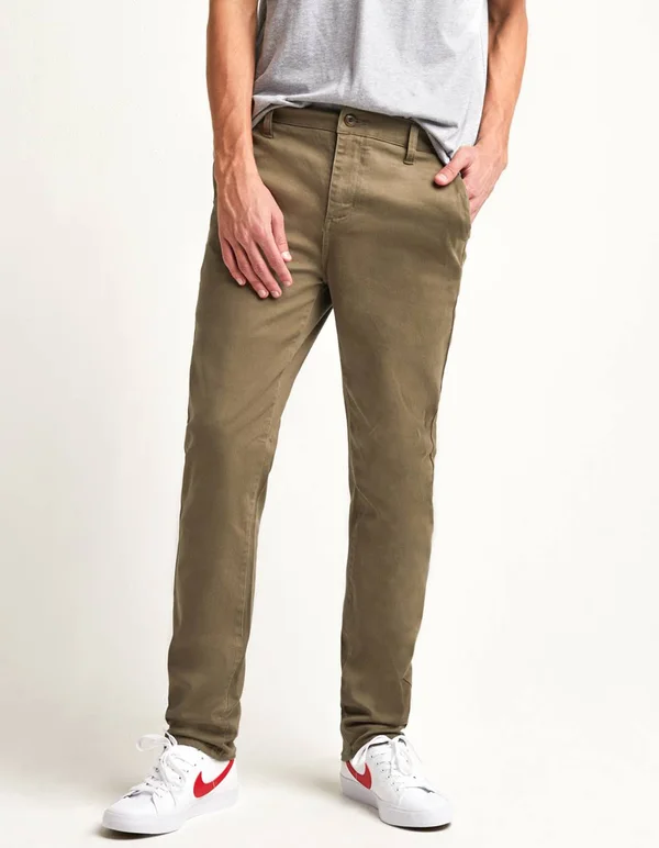 Rsq Skinny Army Chinos - Army - 3032