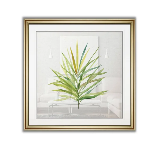 Tropical Botanical I -Framed Giclee Print - 16x16