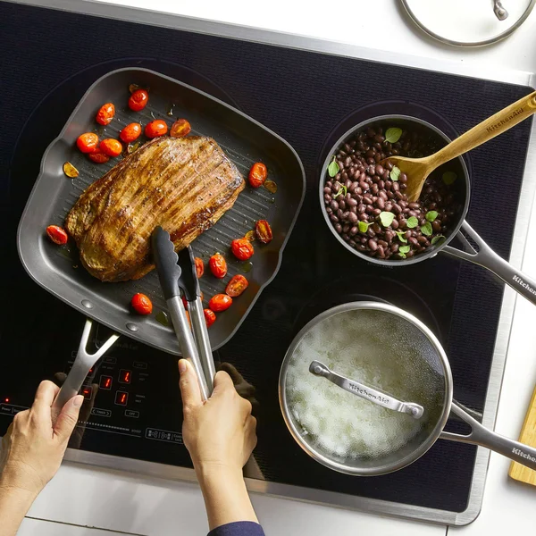 KitchenAid Induction Hard Anodized 10-Piece Cookware Set