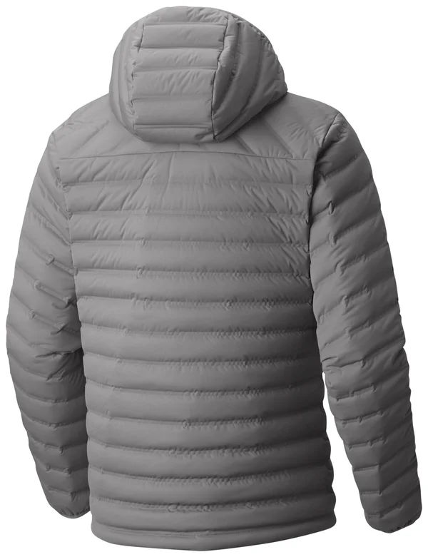 Mountain Hardwear - StretchDown Hood Jacket M - SMALL - Manta Grey